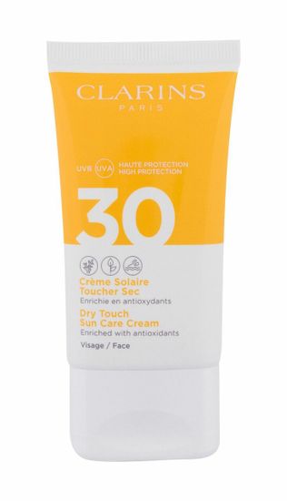 Clarins 50ml sun care dry touch spf30