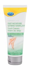 Scholl 75ml expert care fast moisture foot cream dry skin