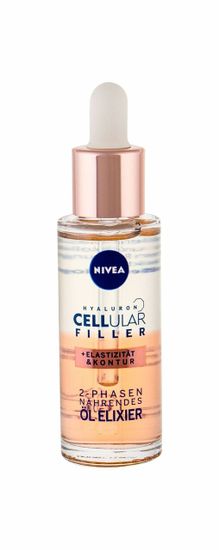 Nivea 30ml hyaluron cellular filler bi-phase oil elixir