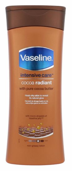 Vaseline 400ml intensive care cocoa radiant, tělové mléko