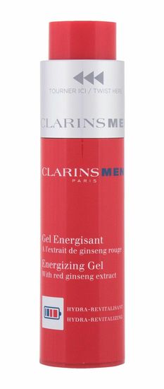 Clarins 50ml men energizing gel, pleťový gel