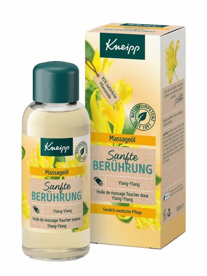 Kneipp 100ml gentle touch massage oil ylang-ylang