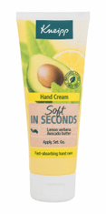 Kneipp 75ml hand cream soft in seconds lemon verbena &