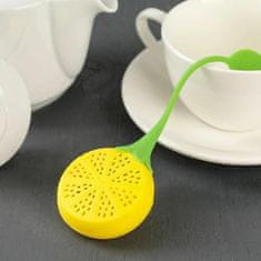 Kraftika 1 ks silikonové síťky na čaj "lemon", 10 5 cm, mix barva