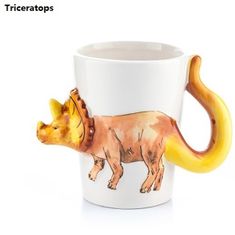 MojeParty Dino party - Hrneček Triceraptos