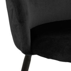 Actona Jídelní židle Louise černá