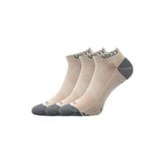 Voxx 3PACK ponožky bambusové béžové (Bojar) - velikost S