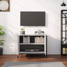 Vidaxl TV skříňka s dvířky šedá sonoma 60x35x45 cm kompozitní dřevo