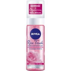 Nivea Čisticí pěna na obličej Rose Touch s organickou růžovou vodou 150 ml