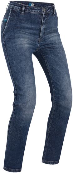 PMJ kalhoty jeans VICTORIA dámské modré