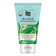 AA 100% regenerační a zklidňující mycí gel na obličej Aloe Vera 150 ml