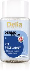 DELIA COSMETICS Dermo System Micelární gel na mytí obličeje Mini 50 ml