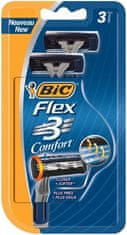Bic Holicí strojek Comfort 3 Flex Blister 3