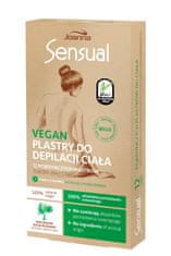 Joanna Smyslné veganské tělové voskové náplasti - přírodní rostlinný vosk 12 ks