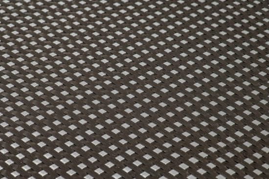 My Best Home Balkonová ratanová zástěna LATVIA, černá/šedá, výška 100 cm šířka různé rozměry 750 g/m2 MyBestHome Rozměr: 100x700 cm