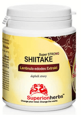 Superionherbs Shiitake – Houževnatec jedlý