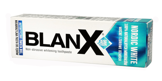 Blanx Bělící zubní pasta Nordic White 75 ml