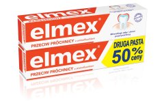 Elmex Zubní pasta + druhá na 50% 75ml X 2