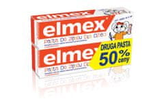 Elmex Zubní pasta pro děti od 0 do 6 let + druhá 50% 50mlx2