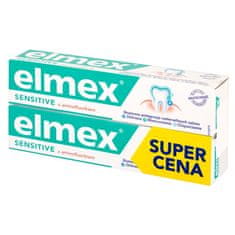 Elmex Zubní pasta Sensitive 75 ml + druhá za 50%