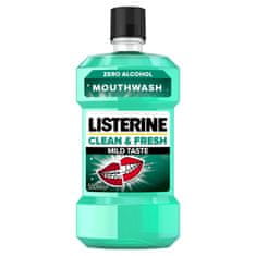 Listerine Ústní voda Clean &amp; Fresh Mild Taste 500 ml