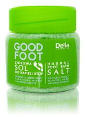 DELIA COSMETICS Bylinná sůl do koupele Good Foot 100 ml