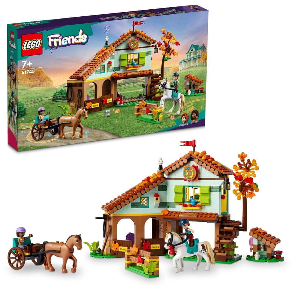 Levně LEGO Friends 41745 Autumn a její koňská stáj