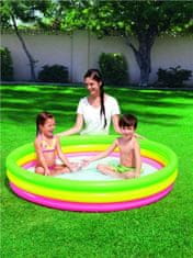 Bestway Dětský nafukovací bazén 152x30 cm 3 barevný
