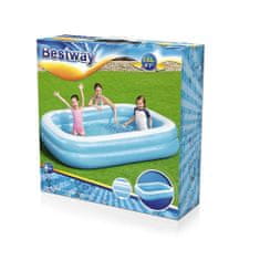 Bestway Dětský nafukovací bazén rodinný 262x175x51 cm modrý