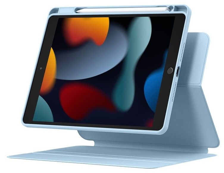 Levně BASEUS Minimalist Series magnetický kryt na Apple iPad 10.2'' modrá, ARJS041003