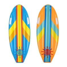 Bestway Nafukovací surfovací prkno lehátko 114x46 cm oranžové