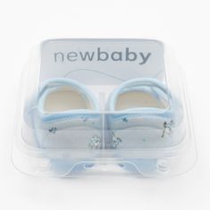 NEW BABY Kojenecké capáčky kluk modrá 0-3 m, vel. 0-3 m