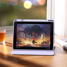 BASEUS Minimalist Series magnetický kryt na Apple iPad 10.2'' fialová, ARJS041005