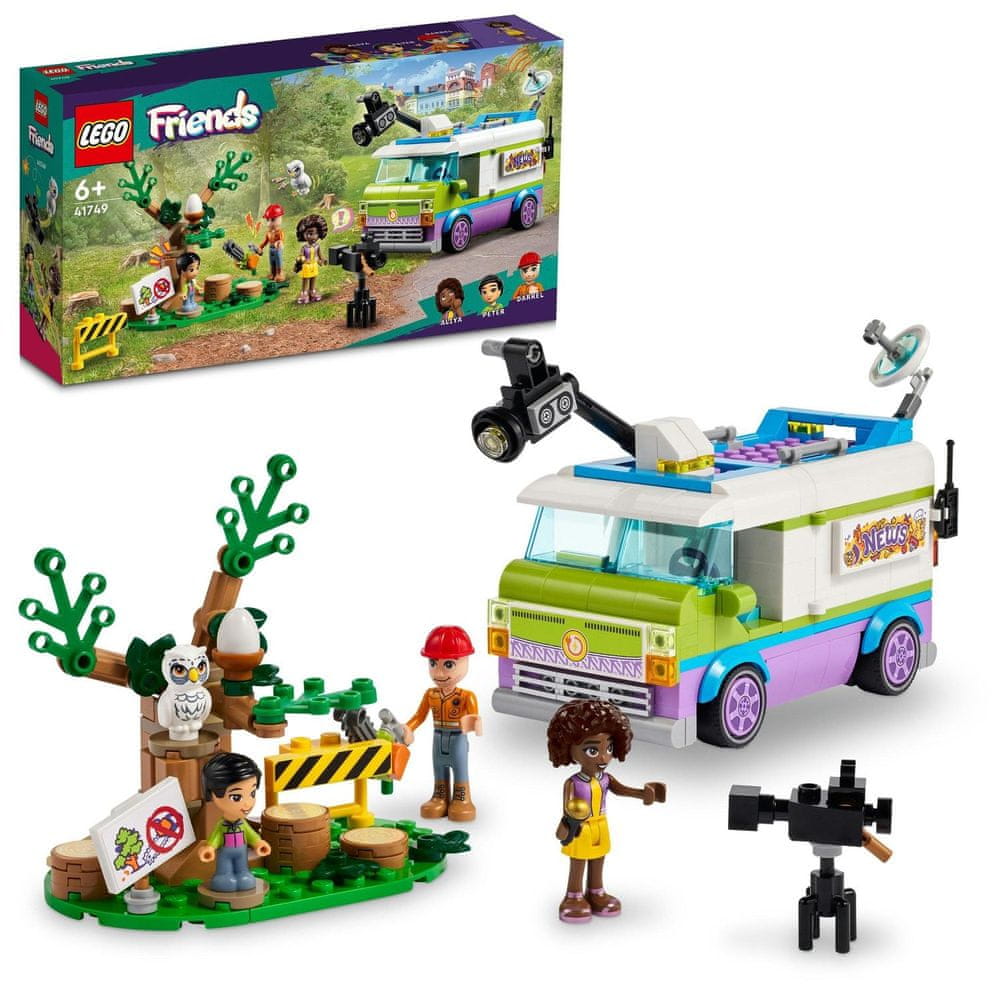 Levně LEGO Friends 41749 Novinářská dodávka