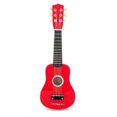 Viga Klasická kytara pro děti červená