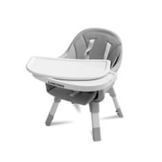 Caretero Jídelní židlička 3v1 Velmo grey