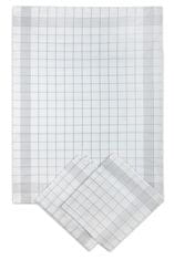 Svitap J.H.J.  Utěrka Negativ Egyptská bavlna 50x70 cm bílá/šedá 3 ks