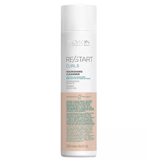 Revlon Professional Vyživující šampon pro kudrnaté a vlnité vlasy Restart Curls (Nourishing Cleanser)