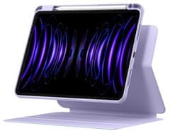 BASEUS Minimalist Series magnetický kryt na Apple iPad Pro 12.9'' fialová, ARJS040805
