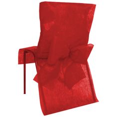 Torex Svatební potah na židle 50x95cm - červená ( 10 ks/bal )