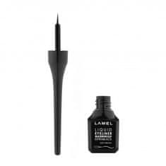 LAMEL Tekuté oční linky Basic s měkkým štětečkem - extra černé 3,5 ml
