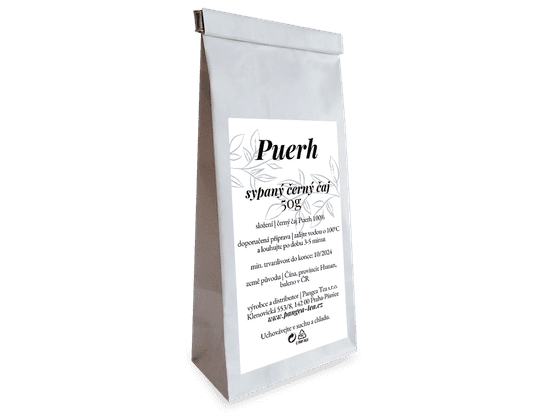 Růžová čajovna - PT Černý čaj Puerh, 50g