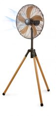 Domo Ventilátor stojanový 45 cm - imitace dřeva - DOMO DO8146