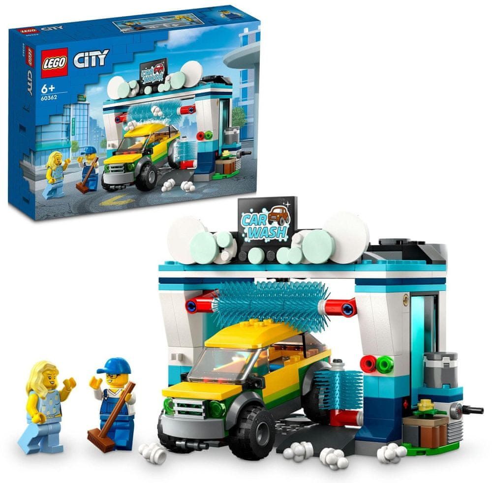 LEGO City 60362 Myčka aut - rozbaleno