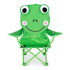 OEM Dětská skládací židle turistická židle s taškou Frog