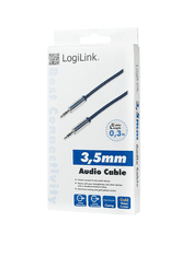 LogiLink Kabel CA10050 2x MiniJack 3.5mm 0.5m