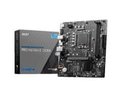 MSI PRO H610M-E DDR4/LGA 1700/mATX