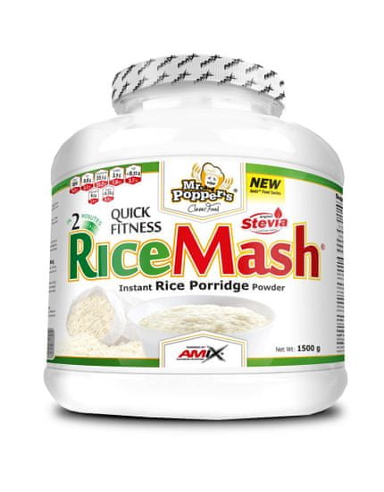 Amix Nutrition Mr. Popper´s RiceMash, 1500 g (Rýžová kaše) Příchuť: Čokoláda