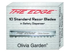 Olivia Garden The Edge Standard Razor Blades 10pcs - žiletky do efilačního nože