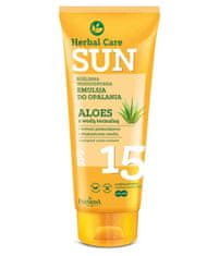 FARMONA Herbal Care Sun Sun Protection Lotion Spf15 Aloe Vera s termální vodou 150 ml